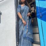 Mahalakshmi Shankar Instagram - Very soft attractive Kota cotton saree from @w0mens_wardr0be Blouse designed and stitched by @lakshmi_lv14