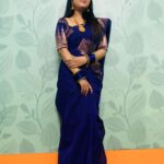 Mahalakshmi Shankar Instagram - Beautiful soft silk saree from @dd_sboutique Beautiful traditional matte finish jewellery from @jewellicious_joy Blouse from @lakshmi_lv14