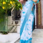 Mahalakshmi Shankar Instagram - Beautiful chiffon saree from @santhiyacollection