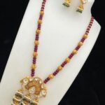 Mahalakshmi Shankar Instagram - Great quality premium Kundan jewellery set from @jewel_by_sankge