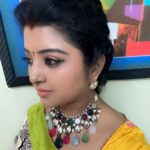 Mahalakshmi Shankar Instagram – Wearing beautiful Kundan jewellery from the @jewel_by_sankge No doubt, it is precise for any occasion and outfit.