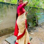 Mahalakshmi Shankar Instagram – After hearing from my friend, bought this beautiful korvai silk saree and beautiful pearl set from @athyiaattirestudio. Iam totally impressed. The saree was of good quality and in fact better looking in person than on the picture. Completely satisfied.

Blouse designed and stitched by @lakshmi_lv14

Hair stylist @jenifer_hair_stylist_official