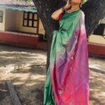 Mahalakshmi Shankar Instagram - Beautiful attractive silk saree from @hubbyfashion2023
