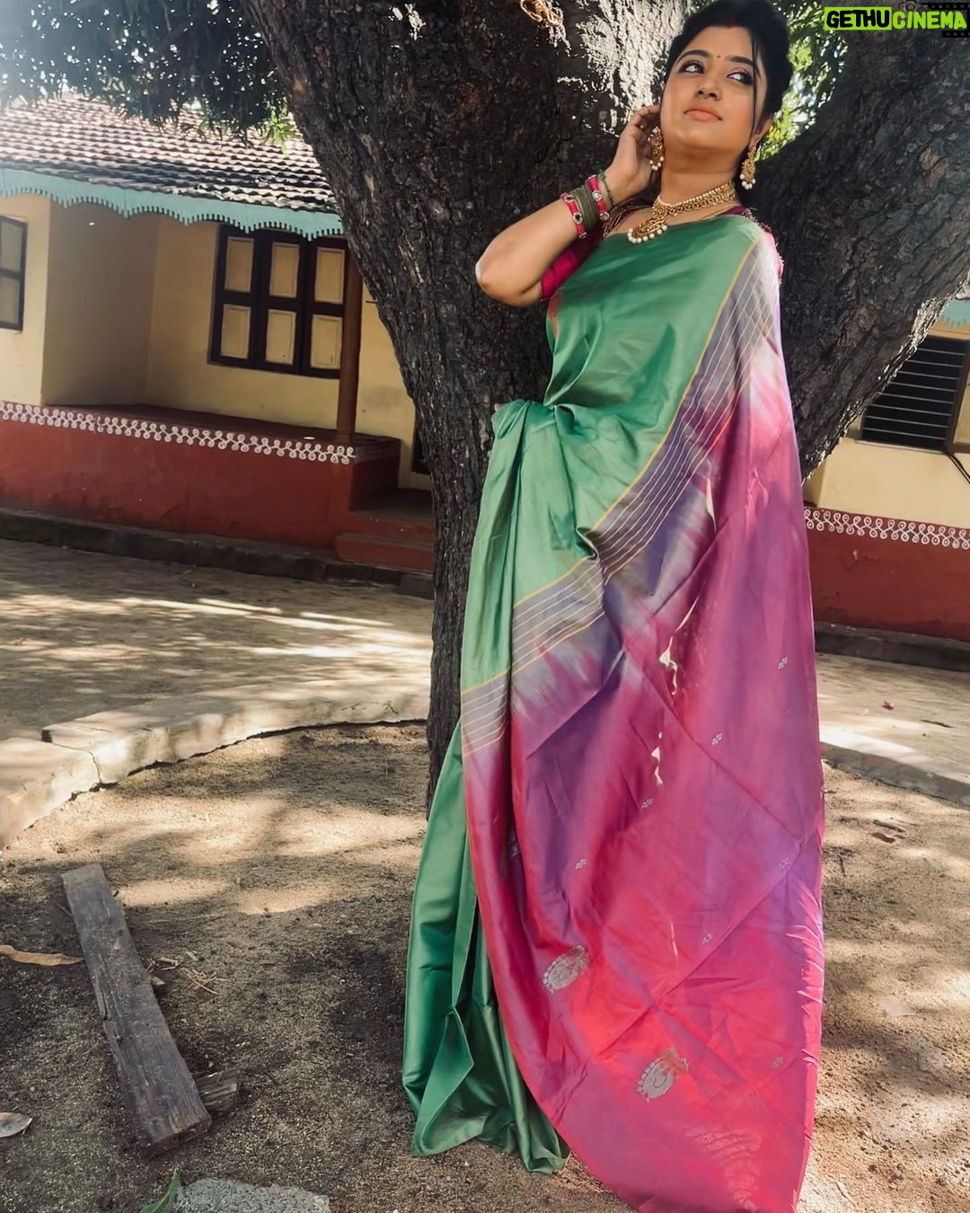 Mahalakshmi Shankar Instagram - Beautiful attractive silk saree from @hubbyfashion2023