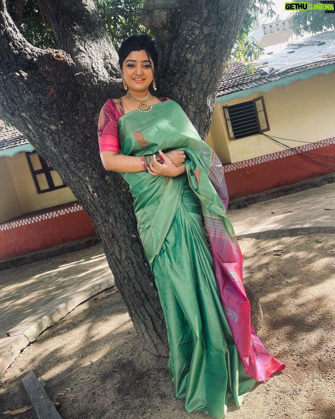 Mahalakshmi Shankar Instagram - Beautiful attractive silk saree from @hubbyfashion2023