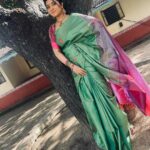 Mahalakshmi Shankar Instagram - Beautiful attractive silk saree from @hubbyfashion2023