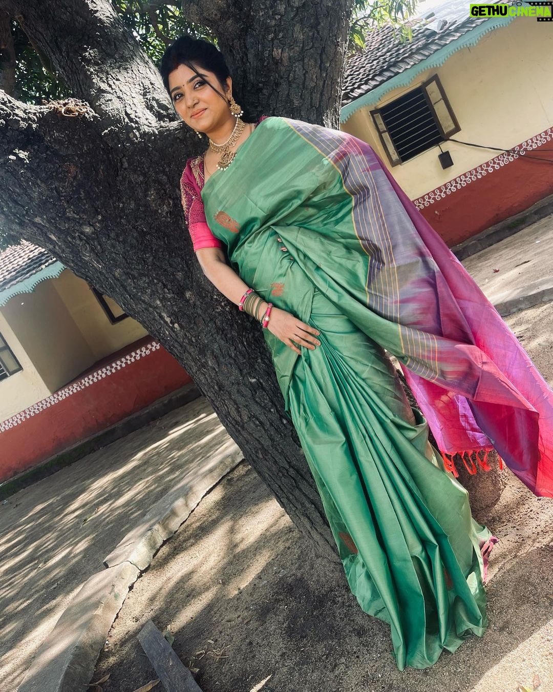 Mahalakshmi Shankar Instagram - Beautiful attractive silk saree from @hubbyfashion2023