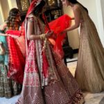 Maheep Kapoor Instagram - Congratulations my darling @vedika.karnani & @rishi_sujan #Mr&Mrs #ForeverAfter 💝🌈 #MemoriesMade 💖 @reemakarnani #anupkarnani