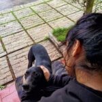 Malavika Jayaram Instagram - 🖤 it takes nothing from a human to be kind to an animal 🖤 #doglovers #animallovers #wanderlust #wildlife_seekers #forestsofindia #traveler Periyar National Tiger Reserve