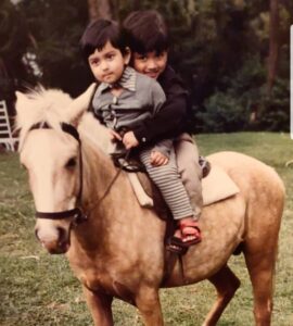 Malavika Jayaram Instagram - Holding on tight since day one ❤️ HAPPY BIRTHDAY CHIMP