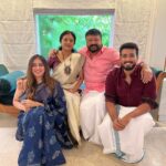 Malavika Jayaram Instagram - Wishing everyone a happy and prosperous Onam! From ours to yours 🌸 Chennai, India