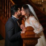 Malavika Jayaram Instagram - 7-12-2023 - my happily ever after moment. I walked down the aisle in a pretty white dress with my prince. On the eve of our engagement Navaneeth and I exchanged vows in the presence of our family and loved ones. Thank you @magicmotionmedia @elysian.dreamscapes @rosantoparekkattil @rizwan_themakeupboy @montrosegolfresort