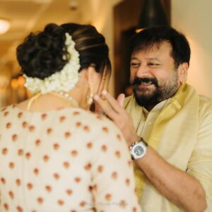 Malavika Jayaram Instagram - I got engaged to the love of my life.
07-12-2023… a roller coaster of emotions . 
A day Navaneeth and I will always be thankful for 

@magicmotionmedia 
@elysian.dreamscapes 
@labelshireenshahana 
@malabargoldanddiamonds 
@montrosegolfresort 
@rizwan_themakeupboy