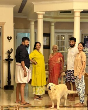 Malavika Jayaram Instagram - It’s taken me a few days to gather the courage to pen this message down, I’ve been in denial. 

Thinking of being welcomed back home without your loud bark and your forever wagging tail is making it harder for me to accept your demise. You have been more than just our pet and your absence has left a huge irreparable void in our lives. And someday we’ll meet again on the other side Messa and I promise I’ll never leave you… until then sleep tight my sweet angel. ❤️
- Appa, Amma, Kannan,Little, chakki ❤️ ♾️