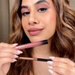 Malvika Sitlani Instagram - New fav Nude lip combo! 😉 . . 🤍