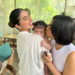 Malvika Sitlani Instagram - My girls!!! 🌟💋🫀 . . 🌴☀️ @veronicabahl @jenifercaroline7 🤗 have been my pillars through it all 🤍 I genuinely don’t know what I would do without them 💕