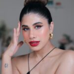 Malvika Sitlani Instagram – Felt like Red 🫦💄
