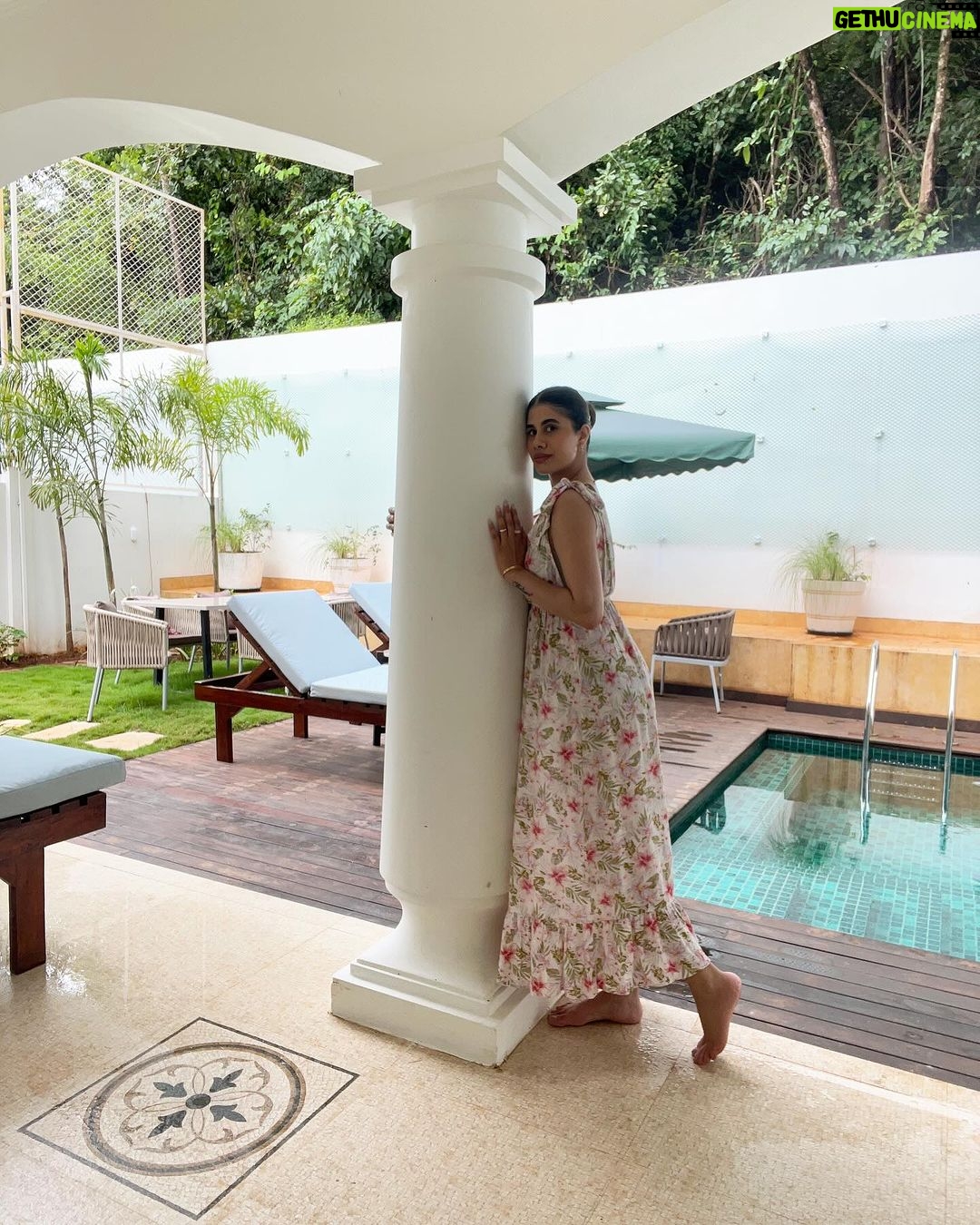 Malvika Sitlani Instagram - Finally back at one of my favourite destinations Goa ποΈπ₯° We stayed at the π Villa Jaca among the Rainforest Villas I could not have chosen a better location to spend my vacation π©΅π©΅ The Interiors is what caught my eye, it was exactly of what Iβd imagine my dream home to be π‘π«Άπ» It was a warm and cozy space β¨ and I love how inspired I felt in that villa!! For me service means everything when it comes to choosing my location to stay ππ» And itβs safe to say that the service was impeccable π― and I highly recommend the @rainforestvillasgoa @mayalandhomesgoa More pictures and videos to come stay tuned π₯°π«Άπ» . . . #AbikaInGoa #GoaDiaries #RainforestVillas #Vacation #Goa #hosted