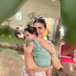 Malvika Sitlani Instagram - Abby’s first trip! ✈️🌎😍 . . It had to be Goa! 👙☀️🏖️ I used to always spend my summers here. And guys she is sucha darling 🥺 She has laughed SO much & it’s so infectious! 🥰 We’re having the best time, so many new firsts! 🥹 Assagao, Goa, India