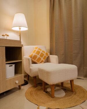 Malvika Sitlani Instagram - Our little cozy corner for Abby 👶🏻came to life 🤍🥰

I love how warm and aesthetically pleasing this is! She is my beige baby! 🥰 #Abbika 💕

Nursery designed & styled: @doitup.design 
📸: @jakesitlani @crashboombangdigital
.
.
.
#Abika #NurseryTour #Abby #nurserydecor #nursery #abbigail #DoItUpDesign