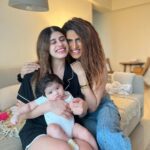 Malvika Sitlani Instagram - Has to be most cherished memory and moment , this !!! I love you my darling baby @malvikasitlaniofficial AND the newest baby and apple of our eyes now , Abigail ❤️❤️❤️. So proud of my Mals for being the best mom to this wonderful Angel and please know that we will all , always be the Godmoms to take care of Abi baby , to spoil her silly (even though you already hate it) because that’s what we do !! And ofcourse also make sure that baby becomes the bestttttt version of HERSELF !! ❤️❤️❤️. I promise to be there for both of you ❤️❤️❤️. Okay before I start crying myself only , I just want to give the biggest shoutout to Aunty Jen ❤️❤️❤️ for being the best Gran AND the best mom and the best support system for Mals and on a daily to all of us as well ! In our signature style , Okkkkay bye ! #bestfriends #bff #baby #babygirl #godmother #godchild #sweetheart #family #friendsforever #friendslikefamily Mumbai, Maharashtra