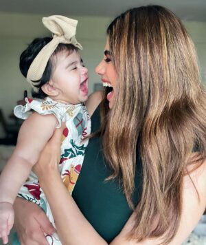 Malvika Sitlani Instagram - Abby being Abby! 😅🥹🫶🏻

Happy 6 months my sugar cookie 🍪 🩷🎂

This week has been extremely challenging for her health wise, but she is the bravest girl and is feeling so much better ❤️‍🩹
I truly have never witnessed strength like hers. Babies have a way of making us SO incredibly courageous. 

You are truly the light I needed in my life Abby. You are everything & more 🫶🏻

I’ve never known a love like this & I’m so lucky that I get to have you for the rest of my life 💛

PS : She is one naughty lil girl 😅👀🤸🏻‍♀️ Full of masti! 😆

Her fav Nonna is behind the camera making funny faces 😅🥹 @jenifercaroline7