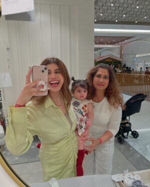Malvika Sitlani Instagram - It’s Abby day, everyday! 🫶🏻🥹

1. It’s finally December 🎄
2. Walks with Abby ☀️
3. Play date with Rei 🥹👧🏻
4. Graduated to her high-chair! 🪑
5. Chic fashun has begun! 
6. Besties 🎀
7. Met Santa & didn’t love it 🎅😅
8. Dance partner forever 😘
.
.
🙏🏻 Blessed 💕🫶🏻

Abby’s stroller - @nuna_india 🤎