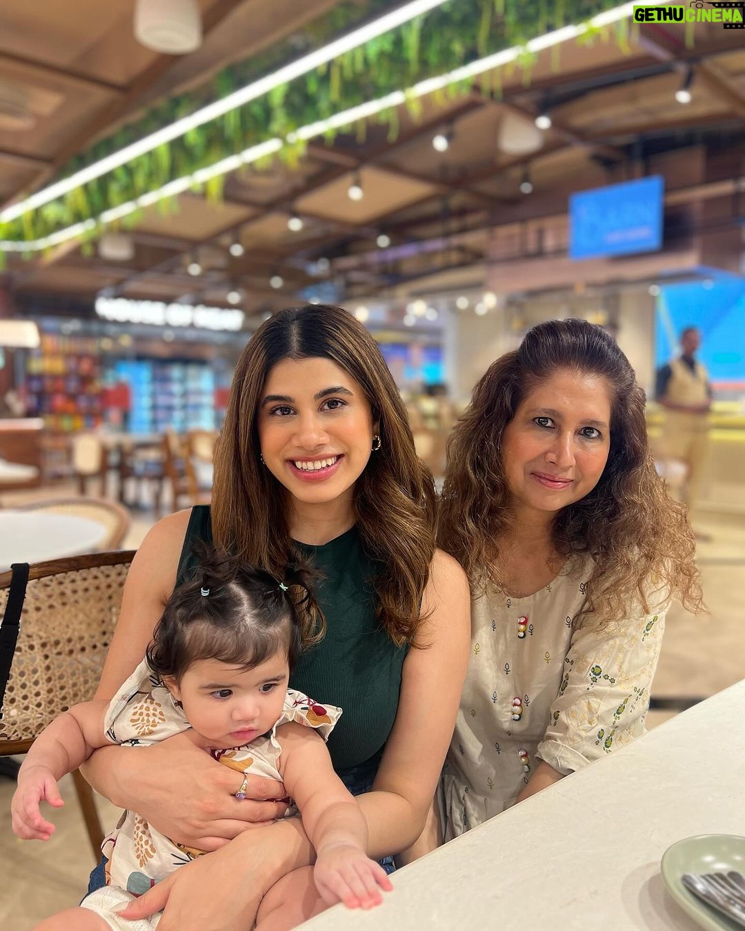 Malvika Sitlani Instagram - Mumma Parent, warrior, friend, guide, support, comfort…most importantly my home 💛 If one person has lived through it all, it’s my mum 💖 She’s the epitome of strength & courage. I cannot think of a better partner to raise my daughter with 💖 When Abby looks at you, her heart is filled with Joy 🥹 You make her laugh till she screams, you sing her to sleep in the wee hours of the night, you comfort her when she’s afraid 🥺💖 She is going to know you as her favorite person 🙏🏻💛 I know that these are days that we’ll want back 🙏🏻🥺 From cooking all our meals, to watching over your children, taking care of Abby, making time for God, blessing other people with your humor, food, and presence - I don’t know how you do it all. You stepped in when there was no one to lean on & I will hold this close to my heart for the rest of my life 💕🫀 Thank you for putting on your armor and fighting those battles for us, so that we can face the world today. We are ever so grateful for your support and never ending love 💕 You are our oxygen, Happy Birthday 🫶🏻 Love - M