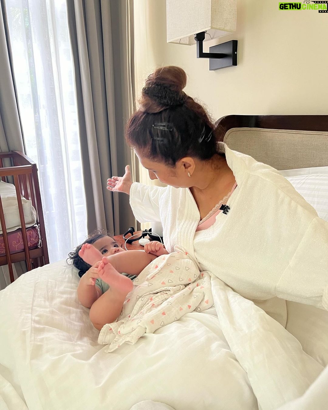 Malvika Sitlani Instagram - Mumma Parent, warrior, friend, guide, support, comfort…most importantly my home 💛 If one person has lived through it all, it’s my mum 💖 She’s the epitome of strength & courage. I cannot think of a better partner to raise my daughter with 💖 When Abby looks at you, her heart is filled with Joy 🥹 You make her laugh till she screams, you sing her to sleep in the wee hours of the night, you comfort her when she’s afraid 🥺💖 She is going to know you as her favorite person 🙏🏻💛 I know that these are days that we’ll want back 🙏🏻🥺 From cooking all our meals, to watching over your children, taking care of Abby, making time for God, blessing other people with your humor, food, and presence - I don’t know how you do it all. You stepped in when there was no one to lean on & I will hold this close to my heart for the rest of my life 💕🫀 Thank you for putting on your armor and fighting those battles for us, so that we can face the world today. We are ever so grateful for your support and never ending love 💕 You are our oxygen, Happy Birthday 🫶🏻 Love - M
