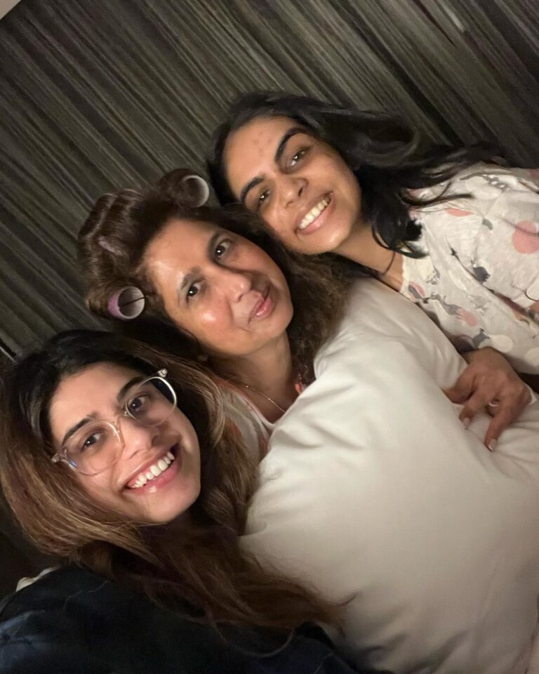 Malvika Sitlani Instagram - Mumma Parent, warrior, friend, guide, support, comfort…most importantly my home 💛 If one person has lived through it all, it’s my mum 💖 She’s the epitome of strength & courage. I cannot think of a better partner to raise my daughter with 💖 When Abby looks at you, her heart is filled with Joy 🥹 You make her laugh till she screams, you sing her to sleep in the wee hours of the night, you comfort her when she’s afraid 🥺💖 She is going to know you as her favorite person 🙏🏻💛 I know that these are days that we’ll want back 🙏🏻🥺 From cooking all our meals, to watching over your children, taking care of Abby, making time for God, blessing other people with your humor, food, and presence - I don’t know how you do it all. You stepped in when there was no one to lean on & I will hold this close to my heart for the rest of my life 💕🫀 Thank you for putting on your armor and fighting those battles for us, so that we can face the world today. We are ever so grateful for your support and never ending love 💕 You are our oxygen, Happy Birthday 🫶🏻 Love - M