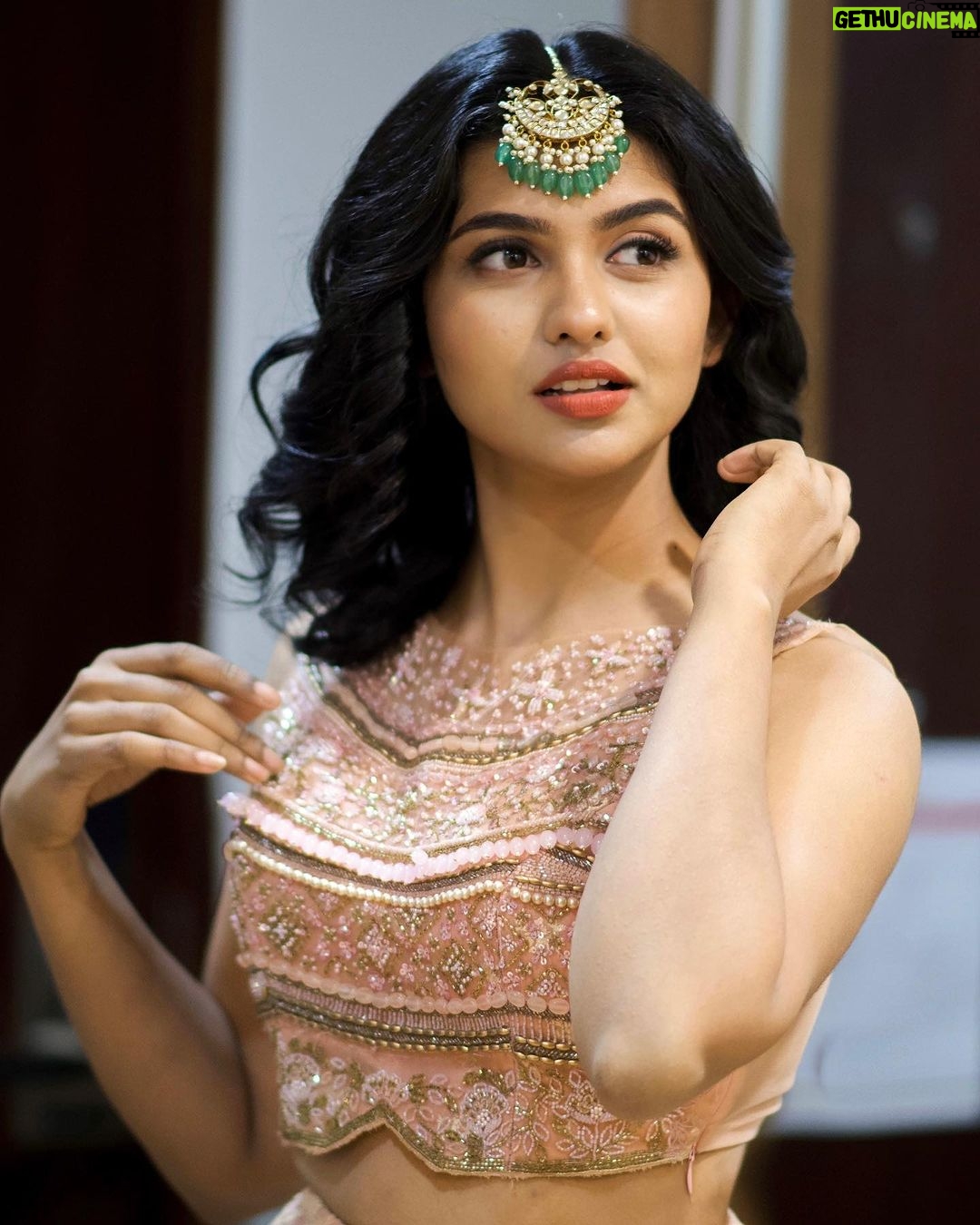 Mamitha Baiju Instagram - ✨ . Wearing @t.and.msignature Jewellery: @keyaa_by_kartika Styled by : @sabarinathk_ HMU: @jo_makeup_artist Clicks: @rahulphotography_official