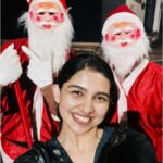 Mamitha Baiju Instagram - Christmas in hometown🎄✨ Making it special with carol , amma's food & the full moon🌝 Ps: Its always the blurred ones! 😍 Christmas 'paapas': @mithun.baiju @travel__beast_