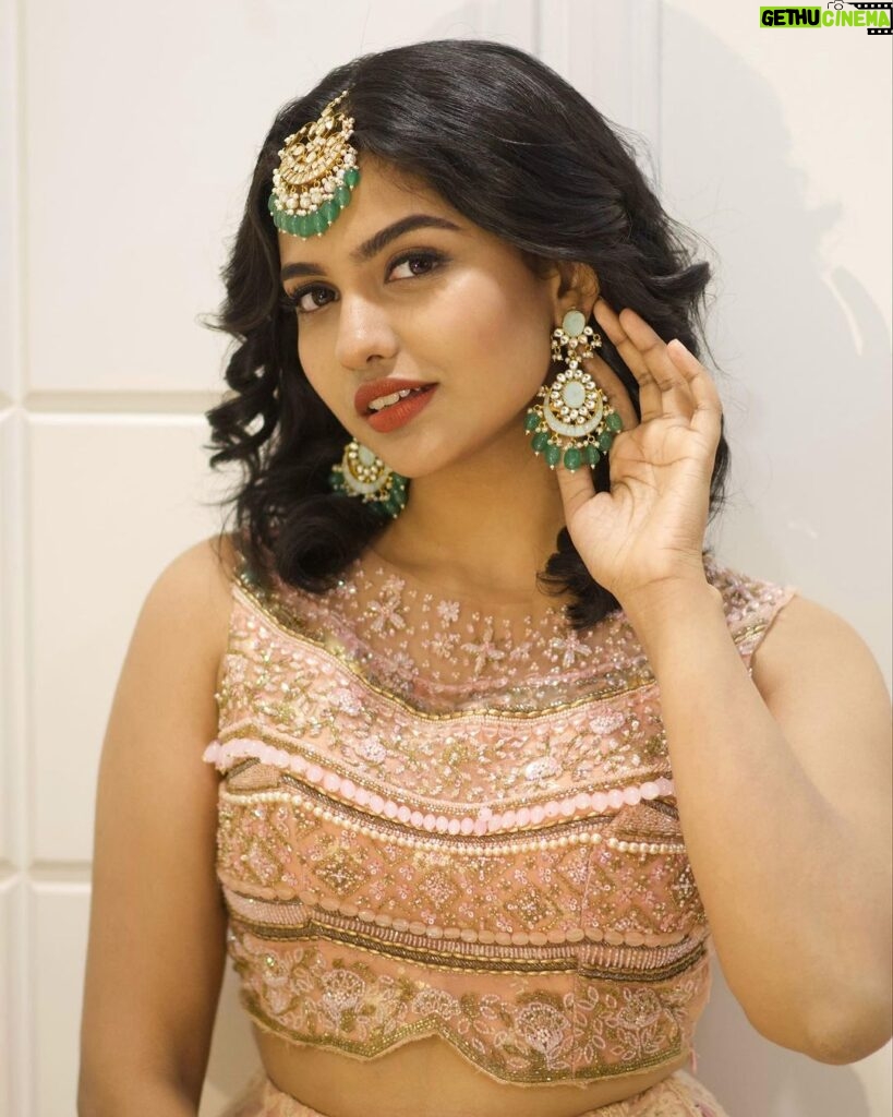 Mamitha Baiju Instagram - ✨ . Wearing @t.and.msignature Jewellery: @keyaa_by_kartika Styled by : @sabarinathk_ HMU: @jo_makeup_artist Clicks: @rahulphotography_official