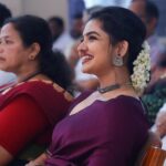 Mamitha Baiju Instagram - From being a participant in Sahodaya for years to now being invited as the Chief guest!! It brings nothing but pure joy!! This stage is the reason why my journey took a major turn and today, standing there with an inaugural note, i feel so grateful and blessed✨🤞🤍 Thank you Sahodaya & Marygiri public school for summoning me to inaugrate the Sahodaya Kalotsav 'Sargadhvani-2023' ❤️ . PC: @david_puthran_photography Neckpiece and earrings : @mayilpeeli_jewels 🤍
