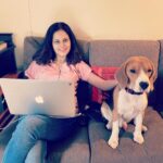 Manava Naik Instagram - Me and my lion #lion #kingofthejungle #beagle