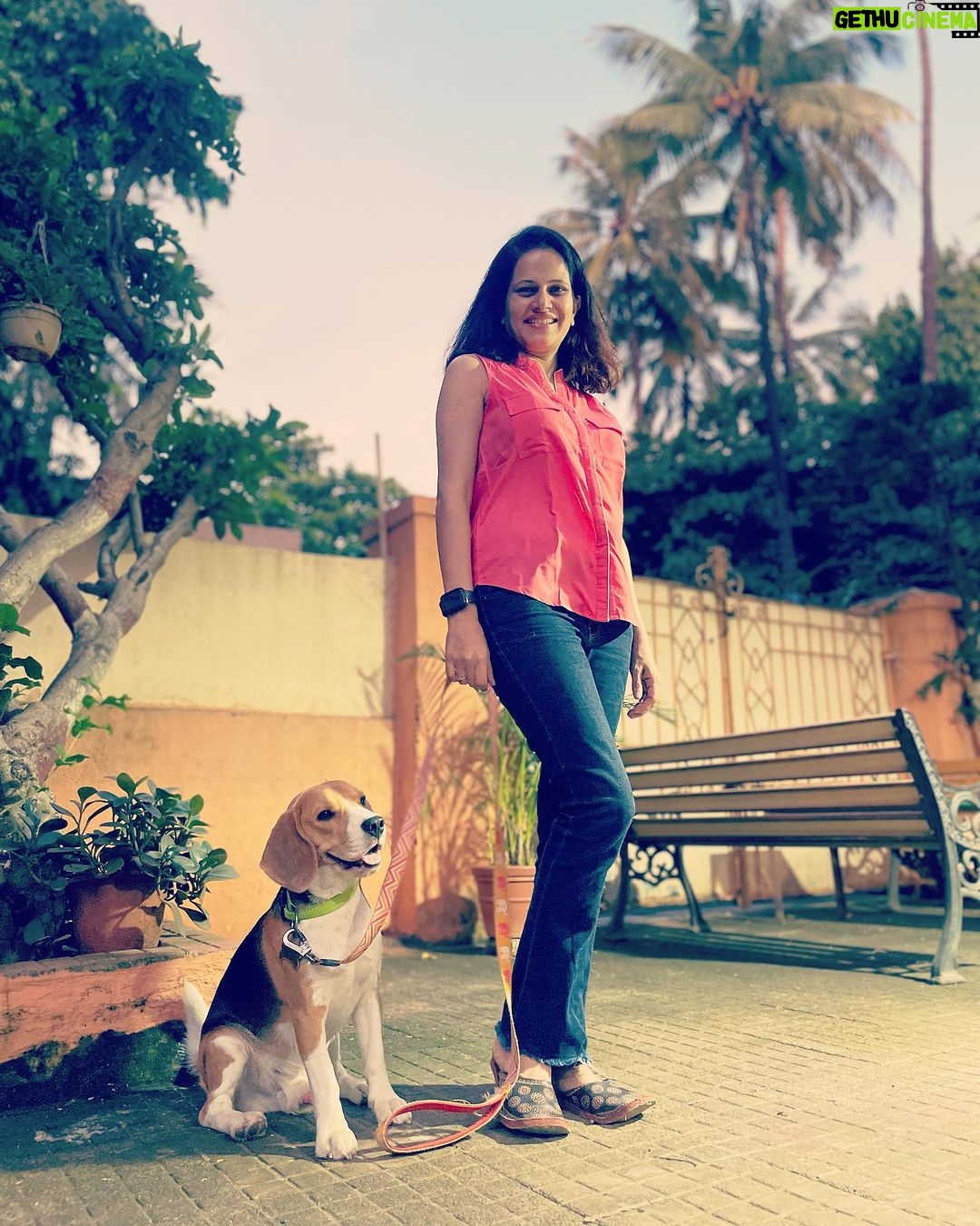 Manava Naik Instagram - Evening walks are good for health. #nepoandme #beagle #beagles #dogsofinstagram #pets #petsofinstagram #walks #life