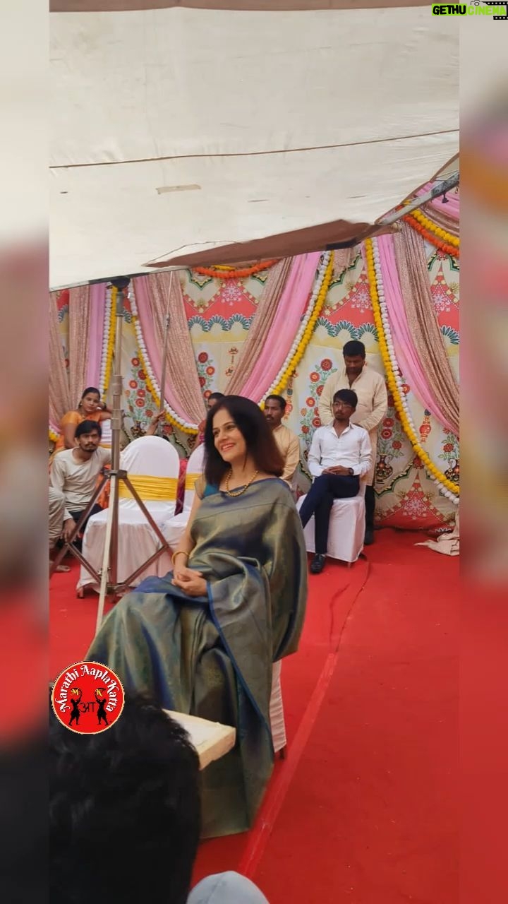 Manava Naik Instagram - 'सुंदरा मनामध्ये भरली' मालिकेतील #manavanaik साखरपड्याला हजर... #colorsmarathi #engagement #marathiaaplakatta