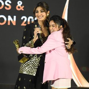 Manisha Rani Instagram - I'm overwhelmed with joy and would like to convey my heartfelt appreciation to the industry leaders awards for honoring me with the Reality Show Entertainer Award of the Year. My gratitude to my fans and family knows no bounds, and I'll forever cherish their unwavering support.

@brandempower.in  #IndustryLeadersAwards #ILA2023 #brandempower

Outfit - @vidhicollection_lokhandwala