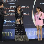 Manisha Rani Instagram - I'm overwhelmed with joy and would like to convey my heartfelt appreciation to the industry leaders awards for honoring me with the Reality Show Entertainer Award of the Year. My gratitude to my fans and family knows no bounds, and I'll forever cherish their unwavering support. @brandempower.in #IndustryLeadersAwards #ILA2023 #brandempower Outfit - @vidhicollection_lokhandwala