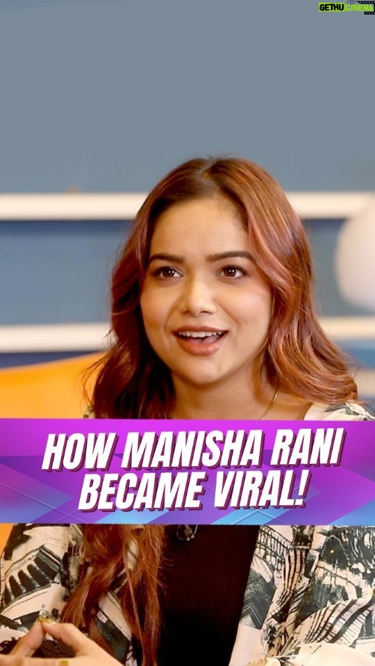 Manisha Rani Instagram - Manisha Rani (@manisharani002) talks about the time when her first video went viral 😍 #ManishaRani #Podcast #SiddharthKannan #SidK