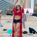 Manisha Rani Instagram - Shine like the whole universe is yours! Marina beach dubai