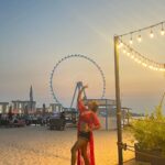 Manisha Rani Instagram - Shine like the whole universe is yours! Marina beach dubai