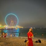 Manisha Rani Instagram - Shine like the whole universe is yours! Marina beach dubai