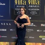 Manisha Rani Instagram - Iifa2023❤️ What a feeling to walk a green carpet & get the chance to witness this grand event..😍 Thanku Iifa for this honour👏 #Yas Island#Abudhabi Makeover - @divasbydivya Stylist: @shrutiyamganti0218 Outfit - @swish_and_sire swish_and_sire Team : @greenlight__media Yas Island, Abu Dhabi