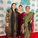 Manjari Fadnnis Instagram - Here are some from the opening night of the DC South Asian Film Festival. Jewellery : @the_jewel_gallery #filmfestival #dc #washingtondc #southasianfilmfestival #manjarifadnis #chaltirahezindagi #indian #indianactress