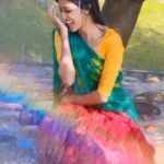 Manjusha Martin Instagram – Rain Tree 🌦🌳 Cam @maneeshamartin1 😚❤️😚 @thanimafarmlife