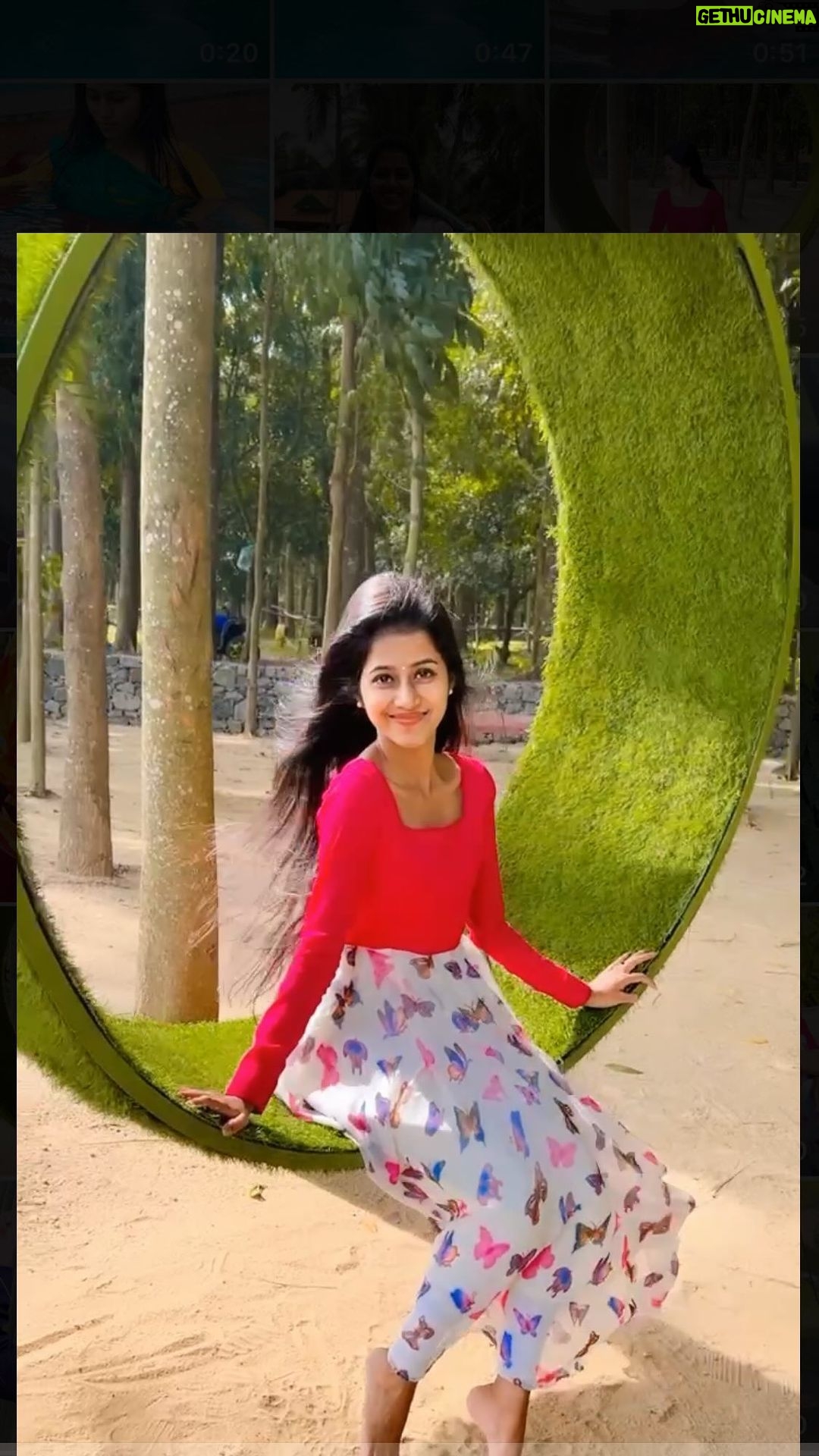 Manjusha Martin Instagram - Quick One 💖 Location @thanimafarmlife 💖 Cam @maneeshamartin1 😚