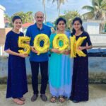 Manjusha Martin Instagram – Touched!!!! Thankful for all those love and support that are showered upon us..Reached one of the milestones..500k YouTube Fam❤️🥰
📸 @binitha_ajith ❤️