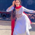 Manjusha Martin Instagram – Saami ❤️‍🔥 cute Kurthi from @iva__collections ❤️‍🔥 Cam @maneeshamartin1 😚😚
