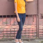 Manjusha Martin Instagram – Simply Little 🥰 Thank you so much for your huge love to my little videos ❤️ cute crop top from @little_pinky_collections_ ❤️‍🔥
Cam @rani.martin6 😚